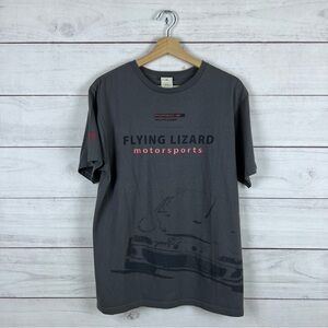 RARE Flying Lizard Motorsports Porsche 911 GT3 RSR T-Shirt Large